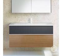 Burgbad Fiumo Meuble avec vasque, 2 tiroirs, SFXN122F3960FOT56C0001G0223,