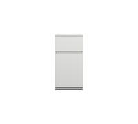 burgbad Lin20 Armoire basse, 2 tiroirs, 400x357x780mm, USJG040F5363, Couleur: Blanc brillant