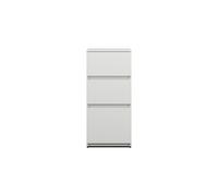 burgbad Lin20 Armoire basse, 3 tiroirs, 400x357x870mm, USIX040F5375, Couleur: Blanc mat