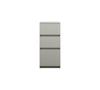 burgbad Lin20 Armoire basse, 3 tiroirs, 400x407x870mm, USIW040F5352, Couleur: Gris basalte mat avec chant laser