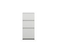 burgbad Lin20 Armoire basse, 3 tiroirs, 400x487x870mm, USIV040F5363, Couleur: Blanc brillant
