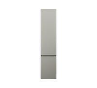 burgbad Lin20 Armoires hautes suspendues avec 2 portes, charnières à droite, 400x345x1760mm, HSPC040RF5352, Couleur: Gris basalte mat avec chant laser