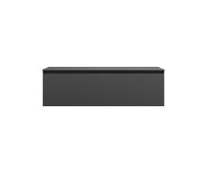 burgbad Lin20 Buffet, 1 tiroir, 1200x487x360mm, USIQ120F5381, Couleur: Gris foncé mat