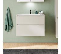 Burgbad Lin20 Meuble avec vasque, 2 tiroirs, SGHR082F5352C0037,