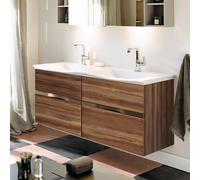 Burgbad Orell Meuble avec plan vasque, 2 tiroirs, SETI123F2776C0001,