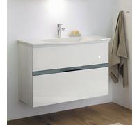 Burgbad Orell Meuble avec vasque, 2 tiroirs, SETH093F2656C0001,