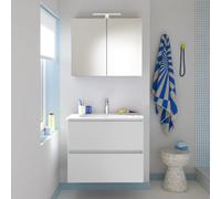 Burgbad Rocio Meuble avec vasque et armoire de toilette, SGYQ080F6223,