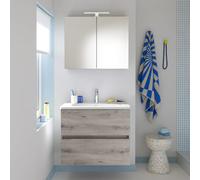 Burgbad Rocio Meuble avec vasque et armoire de toilette, SGYQ080F6225,