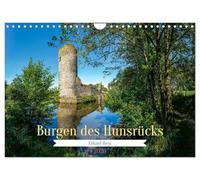Burgen des Hunsrücks (Wandkalender 2026 DIN A4 quer), CALVENDO Monatskalender: Kleiner fotografischer Querschnitt durch die historisch bedeutsamen Burgen des Hunsrücks
