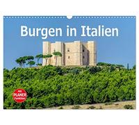 Burgen in Italien (Wandkalender 2026 DIN A3 quer), CALVENDO Monatskalender: Einige der schönsten Festungen und Burgen Italiens