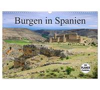 Burgen in Spanien (Wandkalender 2026 DIN A3 quer), CALVENDO Monatskalender: Entdecken Sie bekannte Burgen, versteckte Ruinen und alte Städte in Spanien.