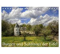 Burgen und Schlösser der Eifel (Tischkalender 2026 DIN A5 quer), CALVENDO Monatskalender: Die malerischsten Burgen und Schlösser in der Eifel