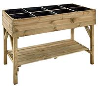 Potager carré surélevé - 135 litres - Gariguette JARDIPOLYS