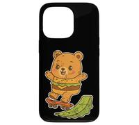 Burger Bear Skate Retro Fun Coque pour iPhone 13 Pro