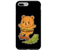 Burger Bear Skate Retro Fun Coque pour iPhone 7 Plus/8 Plus