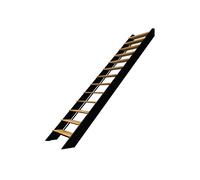 Burger Escalier droit en bois 13 marches + éclairage LED - Spectra - 3187