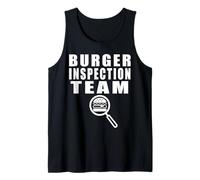 Burger Inspection Team Costume d'inspecteur de Burger Débardeur