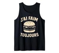 Burger « J'Ai Faim Toujours Humour » Débardeur