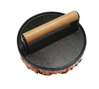 Burger Press - Hamburger Press | Burgers Smasher | Outil de Presse à Barbecue en métal Non bâton | Presses de Hamburger manuelles Rondes en métal Robustes | Cuisine de Grill antidérapant pour Le
