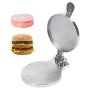 Burger Press Patty Maker - Alloy Burger Press with Anti Slip Handle | Non Stick Burger Mold for Making Beef Patties, Veggie Burgers, Bbq Meat, Grilling Tools, Clean Kitchen Gadget for Home Cook
