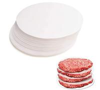 Burgerpapier, Rund Pergament Papier,Skoye Antihaftpapier Zuschnitte für perfekte Hamburger, Cheeseburger, Patties - Wachspapier Antihaftpapier Backpapier Grillzubehör,Durchmesser 11 cm,500 Stück