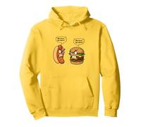 Burgers drôles Hot Dog pour fille, femme, maman, épouse, junkie de restauration rapide Sweat à Capuche