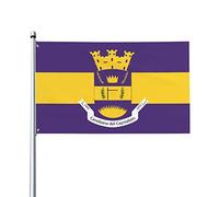 Burgh vlag 1938 0,9 x 1,5 m Patio Jardin Drapeau Intérieur Décoration Simple Face Imprimé Drapeau