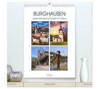 Burghausen, eine historische Stadt im Fokus (hochwertiger Premium Wandkalender 2026 DIN A2 hoch), Kunstdruck in Hochglanz: Die Stadt an der Salzach hat viele Facetten.