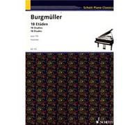 Burgmüller J.F.F. - 18 études Opus 109 ---Piano