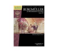 Burgmuller - 25 Progressive Studies, Opus 100