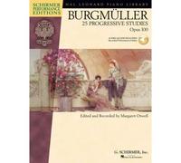 Burgmuller - 25 Progressive Studies, Opus 100 Book/Online Audio