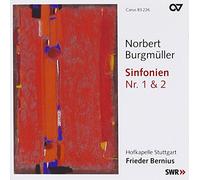 Norbert Burgmüller – Symphonies n° 1 et 2 – Frieder Bernius – Carus
