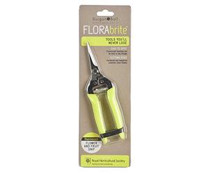 Burgon & Ball Cisaille à fleurs et fruits Jaune fluo