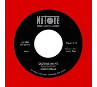 Johnny Burgos – Growing on Me / Ready 45 – Vinyle 7" rouge translucide
