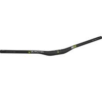 Cintre releve burgtec ride wide enduro 35mm carbone 800mm carbone noir