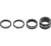 Burgtec Kit d'Entretoises pour Potence en Carbone noir universal