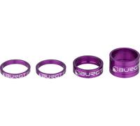 Burgtec Kit d'Entretoises pour Potences violet universal