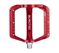 Burgtec Pédales à Plateforme Penthouse Flat MK5 rouge universal