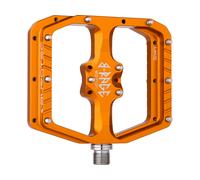 Burgtec Pédales plateforme Penthouse Flat MK5 Édition B-Rage orange universal