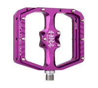 Burgtec Pédales plateforme Penthouse Flat MK5 Édition B-Rage violet universal
