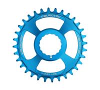 Burgtec Plateau 3 mm Offset Thick Thin pour Cinch/TRP bleue