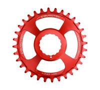 Burgtec Plateau 3 mm Offset Thick Thin pour Cinch/TRP rouge