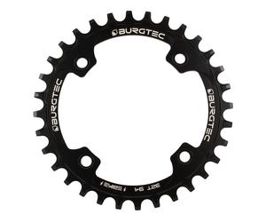 Burgtec Plateau Thick Thin E-Bike 94 mm BCD noir