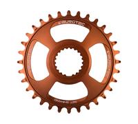 Burgtec Plateau Thick Thin pour Shimano DM M6100/M7100/M8100/M9100 brun
