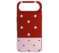 Burgundy and Pink Polka Dots Trendy Polkadots Aesthetic Coque pour iPhone Air