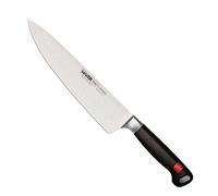 Burgvogel Solingen Couteau de Chef forgé, 23 cm, Master Line, Inoxydable, Noir, Couteau de Cuisine Lavable au Lave-Vaisselle