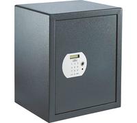 Burgwächter Coffre-fort avec serrure à combinaison et empreinte digitale - Coffre-fort pour meubles Pure Safe PS140 E FP - Mini coffre-fort pour fixation murale ou au sol, acier anthracite