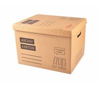 BURI® Carton d'archives pour Actes Carton 5 Classeur Déménagement Carton de Rangement Transport