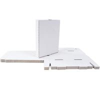 BURI 10 cartons 185x135x35 carton d'expédition carton pliable grande lettre carton envoi de marchandises