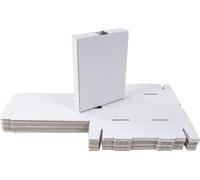 BURI 25 cartons 185x135x35 carton d'expédition carton pliable grande lettre carton envoi de marchandises